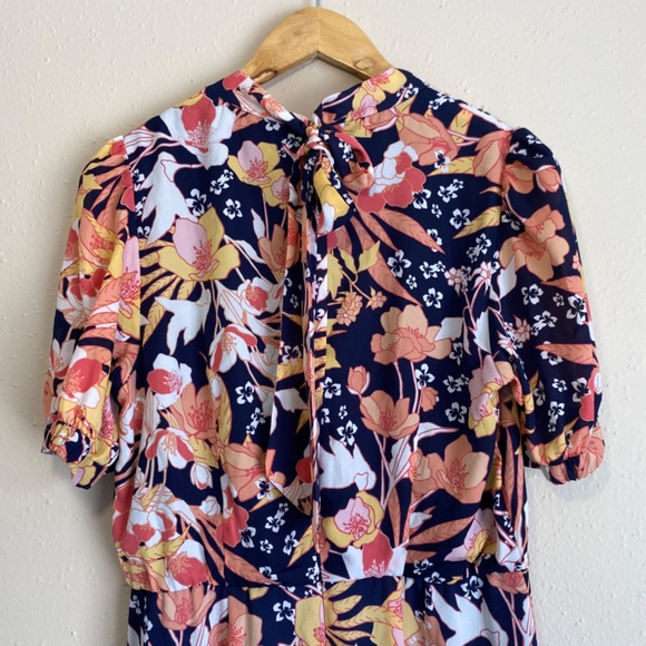 Julia Jordan Women's Mock Neck Balloon Sleeve Midi Dress - Picture 7 of 7